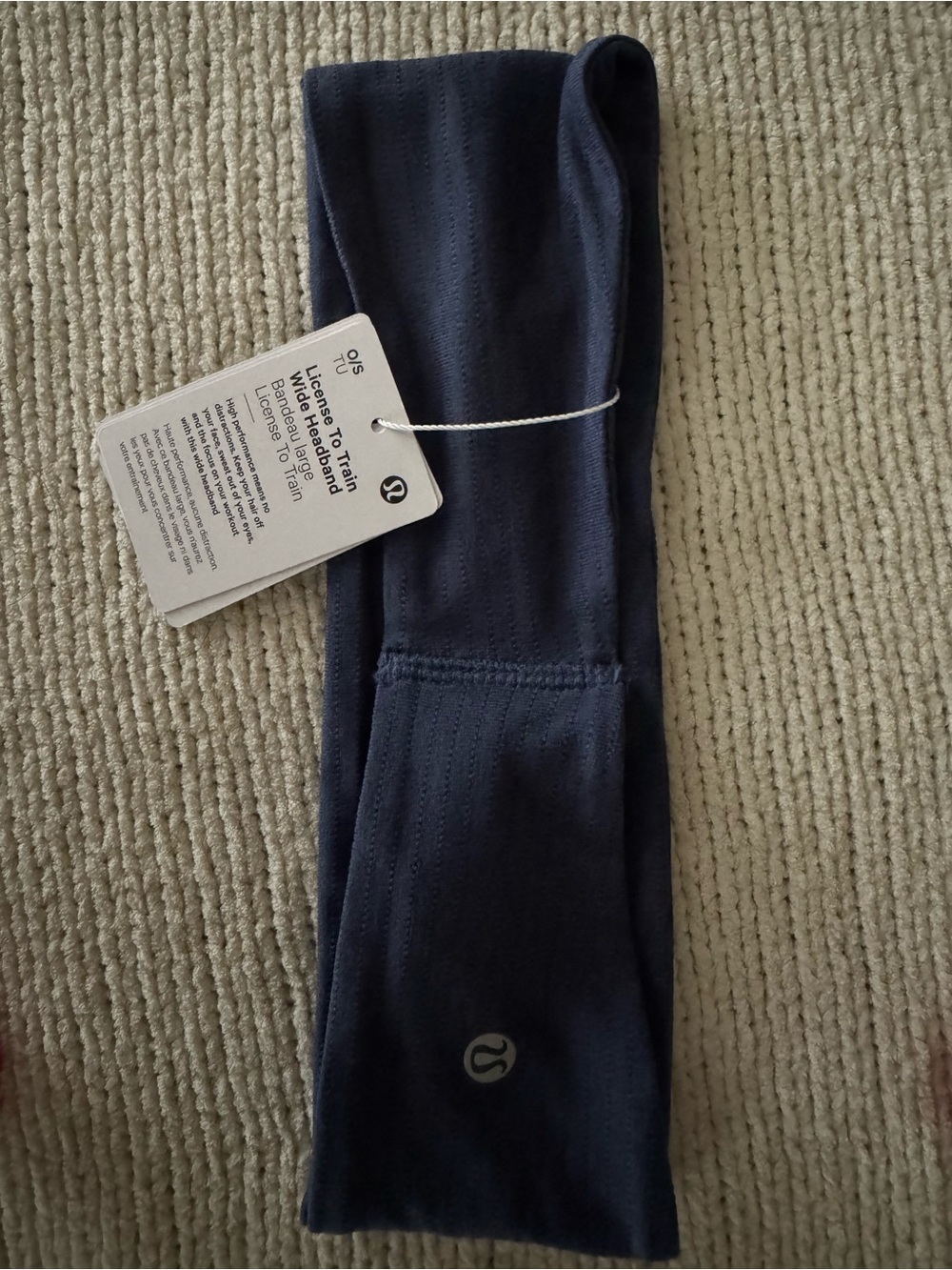 NWT Lululemon License to Train Wide Headband